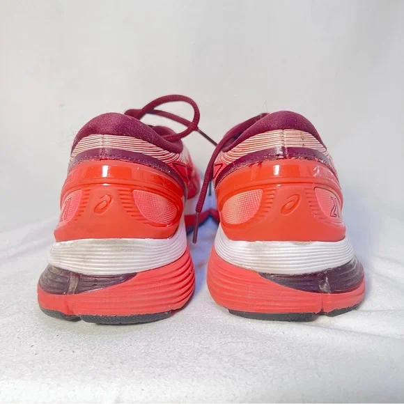 Asics Gel Nimbus 21 Nimbus Womens Size 11 Pink Flyte Foam Sneakers Running Shoes - Picture 4 of 6
